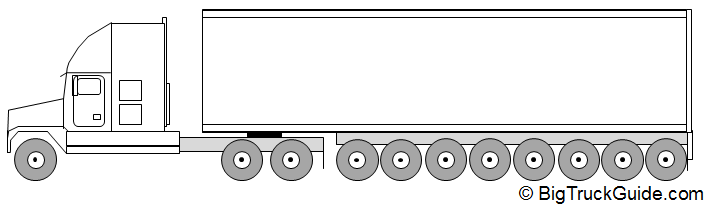 semi truck tractor trailer