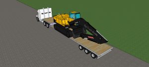 Indivisible Loads are often construction equipment.